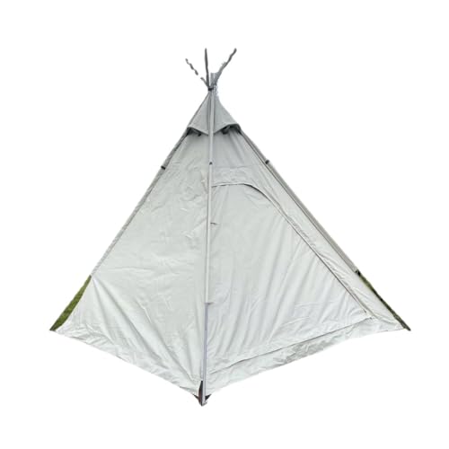 Zelt aufblasbar Tragbares Outdoor-Campingzelt Im Freien, Herbstcamping, Oxford-Tuch, Pyramidenzelt, Überdachung, UV-beständig Und Wasserdicht Camping Tent von BAOSHUPINGY