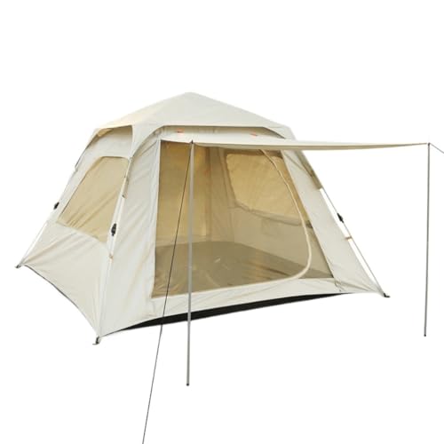 Zelt aufblasbar Tragbares Zelt for Den Außenbereich, Campingausrüstung for Den Außenbereich, Sonnensicheres, Regensicheres Und Mückensicheres Picknickzelt Camping Tent (Color : White, Size : B) von BAOSHUPINGY