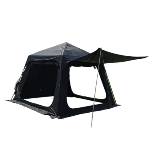 Zelt aufblasbar Wasserdichtes Zelt for Familiencamping Im Freien, Hinten Erweitertes Schattenzelt, Geeignet for Campingzelt for 5–8 Personen Camping Tent von BAOSHUPINGY