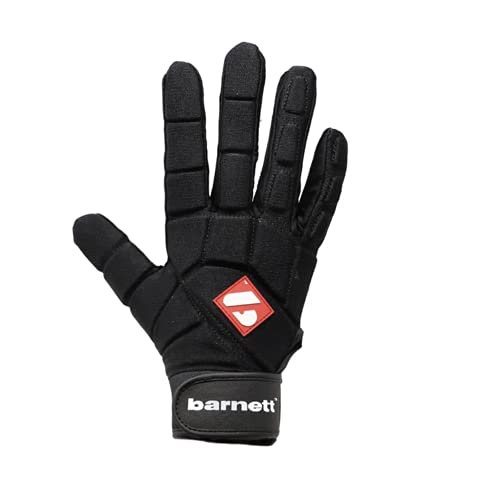 BARNETT FKG-03 American Football Handschuhe Linemen Profi, OL,DL Black (2XL) von BARNETT