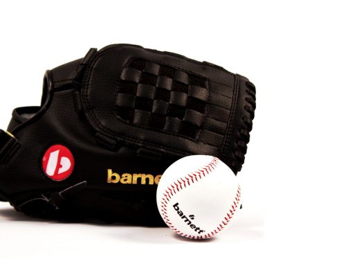 BARNETT GBJL-2 Baseball Set, Handschuh & Ball, Senior, PU (JL-120, TS-1) von BARNETT