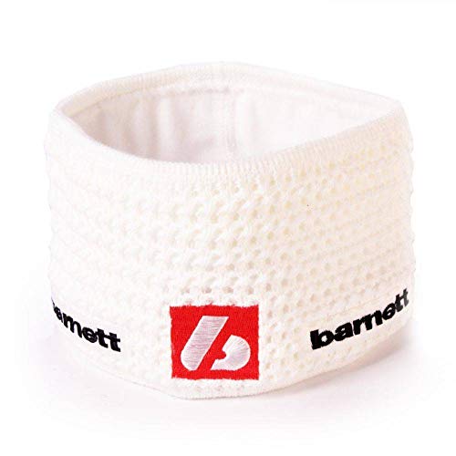 BARNETT M3 Warmes Stirnband aus Wolle, für Temperaturen bis -30°C, weiß von BARNETT