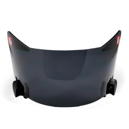 Reve Hard Visor ER098 für Speed Flex Helm, Schwarz von BARNETT