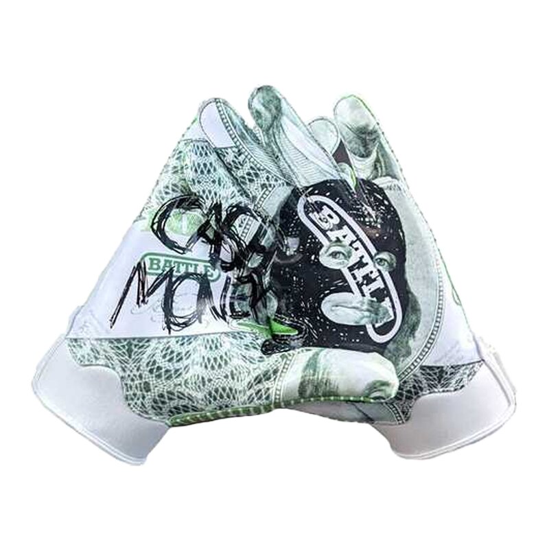 BATTLE DOOM 1.0 Wide Receiver Handschuhe - Money cash Gr.L von BATTLE