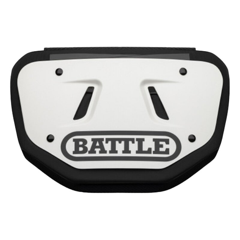 Battle Football Back Plate, Back Bone - weiß von BATTLE
