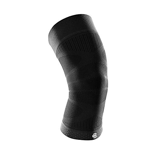 BAUERFEIND Unisex-Adult Sports Compression Knee Support Kniebandage, Schwarz, S von BAUERFEIND
