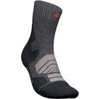 BAUERFEIND Merino Mid Cut Outdoor Socken Herren lava grey 42-45 von BAUERFEIND