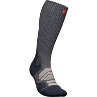 BAUERFEIND Outdoor Merino Kompressionssocken Herren lava grey L 46-49 von BAUERFEIND