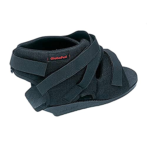 BAUERFEIND globoped Absatz Relief Schuh, Unisex - Erwachsene, schwarz, Large von BAUERFEIND