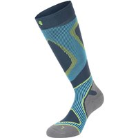 Bauerfeind Performance Kompressions-Socken Herren - Blau, Größe 44-46 XL von BAUERFEIND