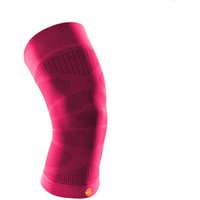 Bauerfeind Sports Compression Knee Support Kniebandage in pink, Größe: L von BAUERFEIND
