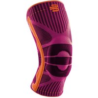 Bauerfeind Sports Knee Support Kniebandage in berry, Größe: XS von BAUERFEIND