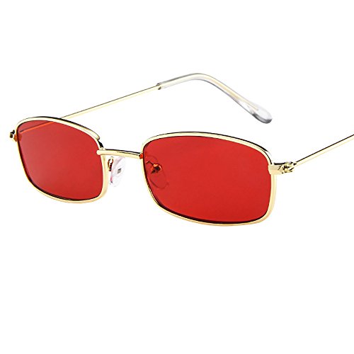 Rapper Sonnenbrillen Brillen, Brille Vintage Cat Eye Sonnenbrille mit Sonnenbrille Hip Hop DJ Retro Vintage Leichter, Retro Ovale Sonnenbrille Polarisiert Herren Damen (C) von BAULMD