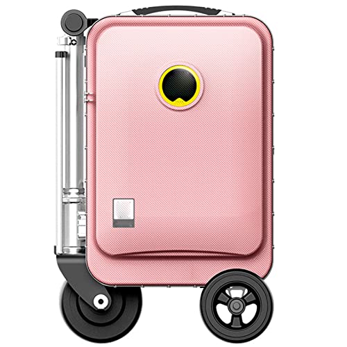BAWFADFS Elektrisches Gepäck kann gefahren Werden, intelligenter Trolley-Koffer mit großem Fassungsvermögen, der für Geschäftsreisen und geschäftliche Aktivitäten geeignet ist von BAWFADFS