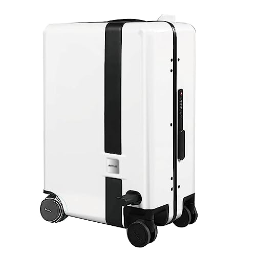 BAWFADFS Intelligentes elektrisches Gepäck, automatisch folgender Koffer, Fahrradgepäck, wiederaufladbare Handy-App-Steuerung, zum Ausgehen geeignet von BAWFADFS