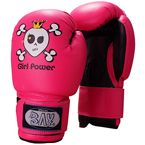 BAY® Girl Power (8 Unzen) pink posa Kinder Boxhandschuhe (8 Unzen) von BAY