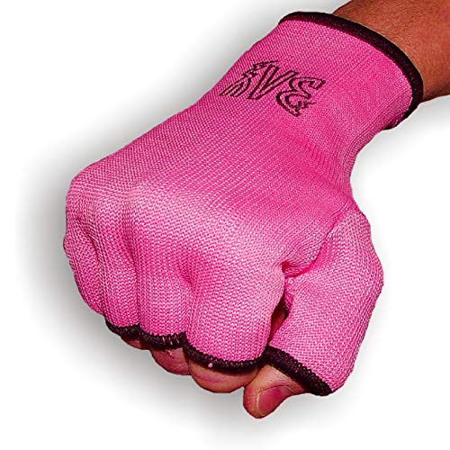 BAY® Schlupfbandagen Größe M, pink/rosa, Faustbandagen, elastische Innenhandschuhe, Handbandagen, Boxbandagen, Box-Bandagen, 1 Paar von BAY