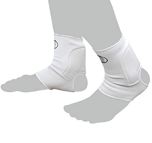 Bay 2X Achillessehnenschutz Weiss elastisch Fußbandagen XS von BAY SPORTS