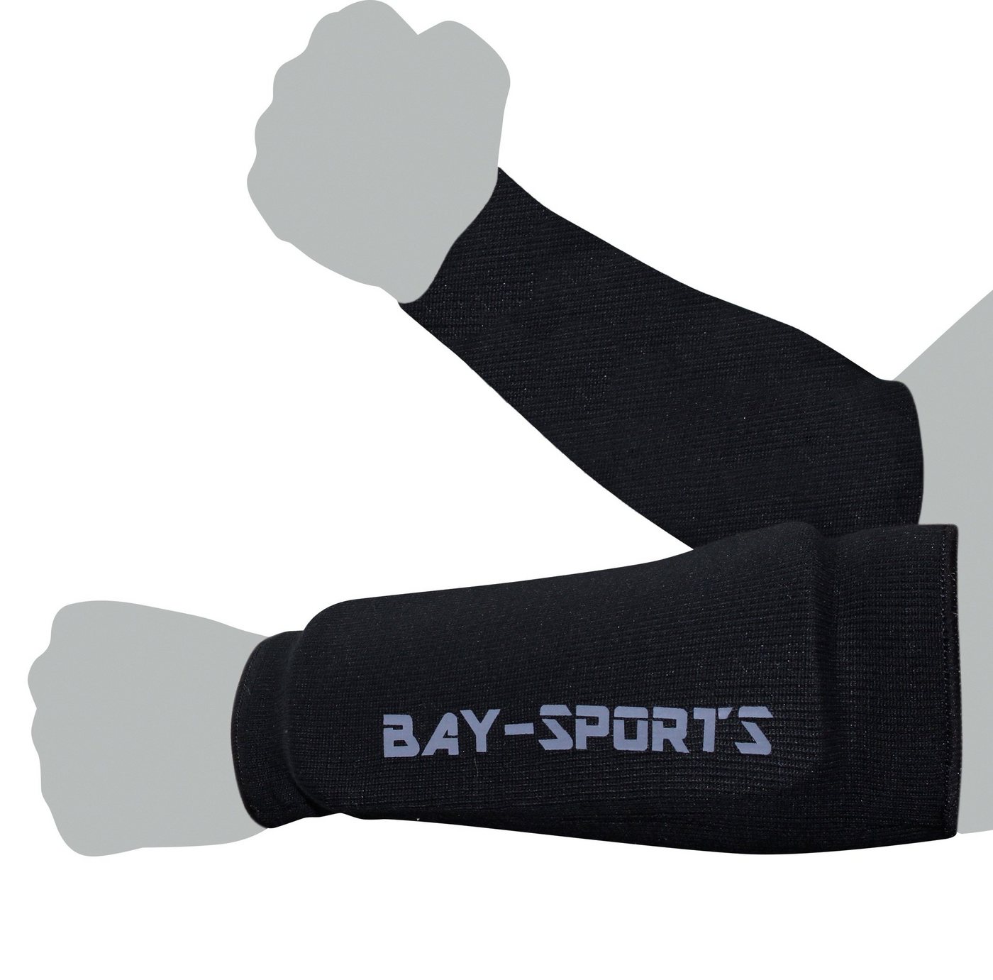 BAY-Sports Armschoner Unterarmschutz Unterarmschoner Unterarmschützer Unterarm IUM, Baumwolle, Waschmaschinenfest, Dauerelastisch, XS - XL von BAY-Sports
