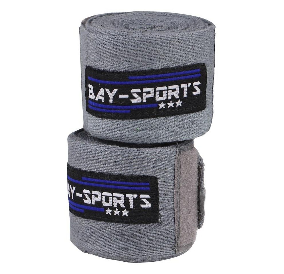 BAY-Sports Boxbandagen Baumwolle Box-Bandagen 3 m unelastisch Handbandage von BAY-Sports