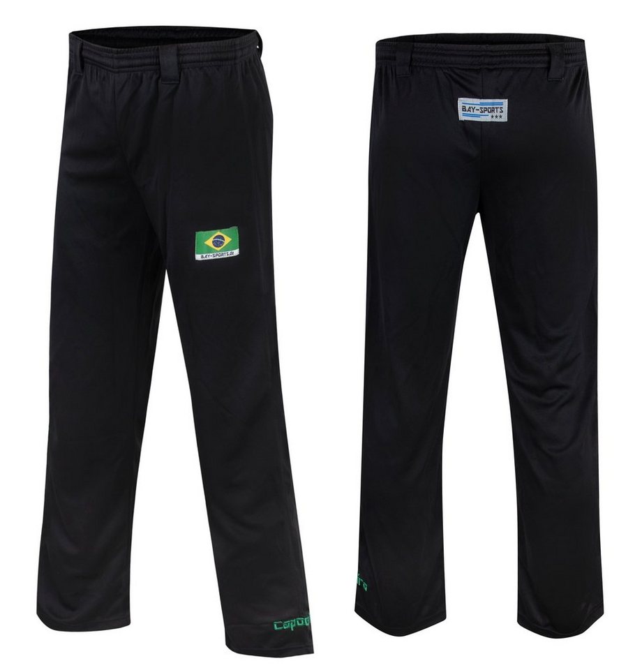 BAY-Sports Sporthose Capoeira Hose Capoeirahose Brasilien brasilianische Kampfkunst schwarz von BAY-Sports