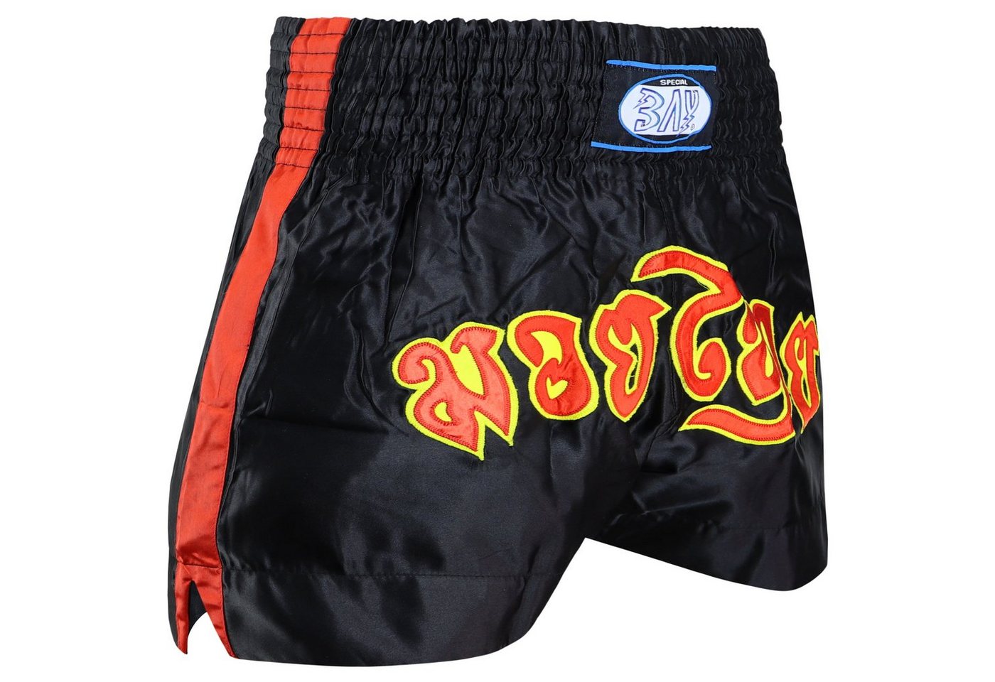 BAY-Sports Sporthose Thaiboxhose Thaiboxen Hose Shorts Muay Thai Kick (1-tlg) Kixkboxen, MMA, für Kinder und Erwachsene von BAY-Sports