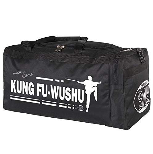 XL Sporttasche Mein Sport Kung Fu Wushu Star, Tasche, Trainingstasche, Kungfutasche Bag, schwarz, 70 x 32 x 30 cm Motiv Wu SHU von BAY Sports