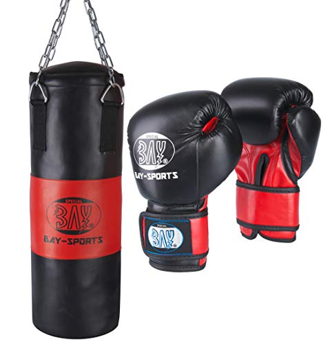 BAY® Schlüsselanhänger Boxhandschuh Souvenir schwarz Anhänger Boxen Kampfsport 