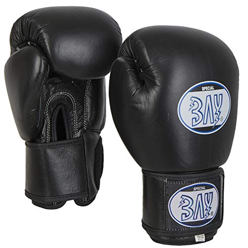 BAY® KO Fighter Profi Boxhandschuhe 14 Unzen schwarz von BAY