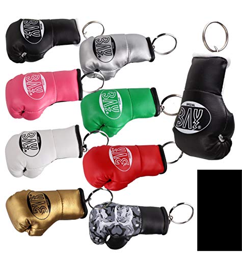 BAY® Mini Boxhandschuhe schwarz Schlüsselanhänger von BAY