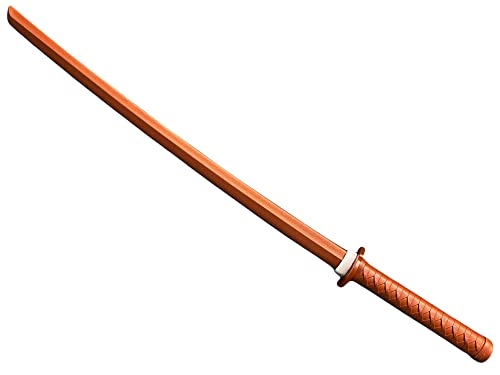 Bokken-Katana braun aus TPR- Kunststoff 100 cm Plastikschwert Budo Kampfsport Schwert von BAY