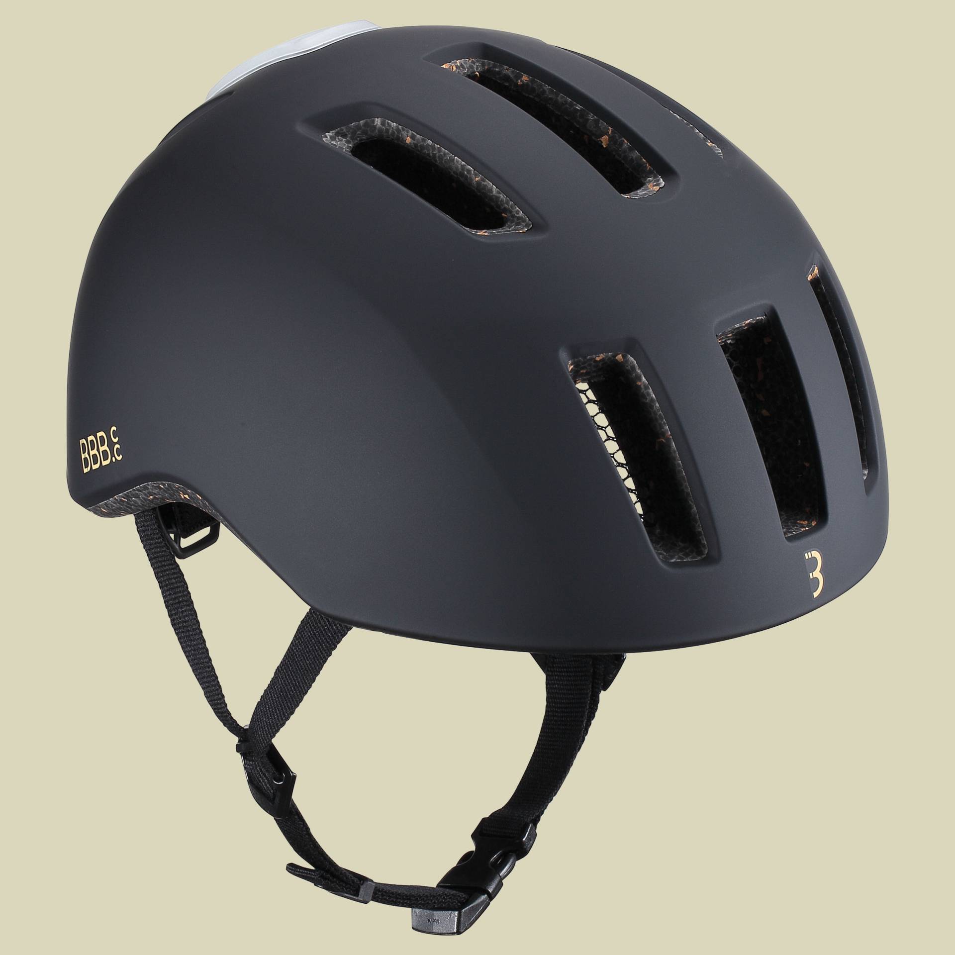 BHE-161 GridECO Kopfumfang L 58-62 cm Farbe matt schwarz von BBB Cycling