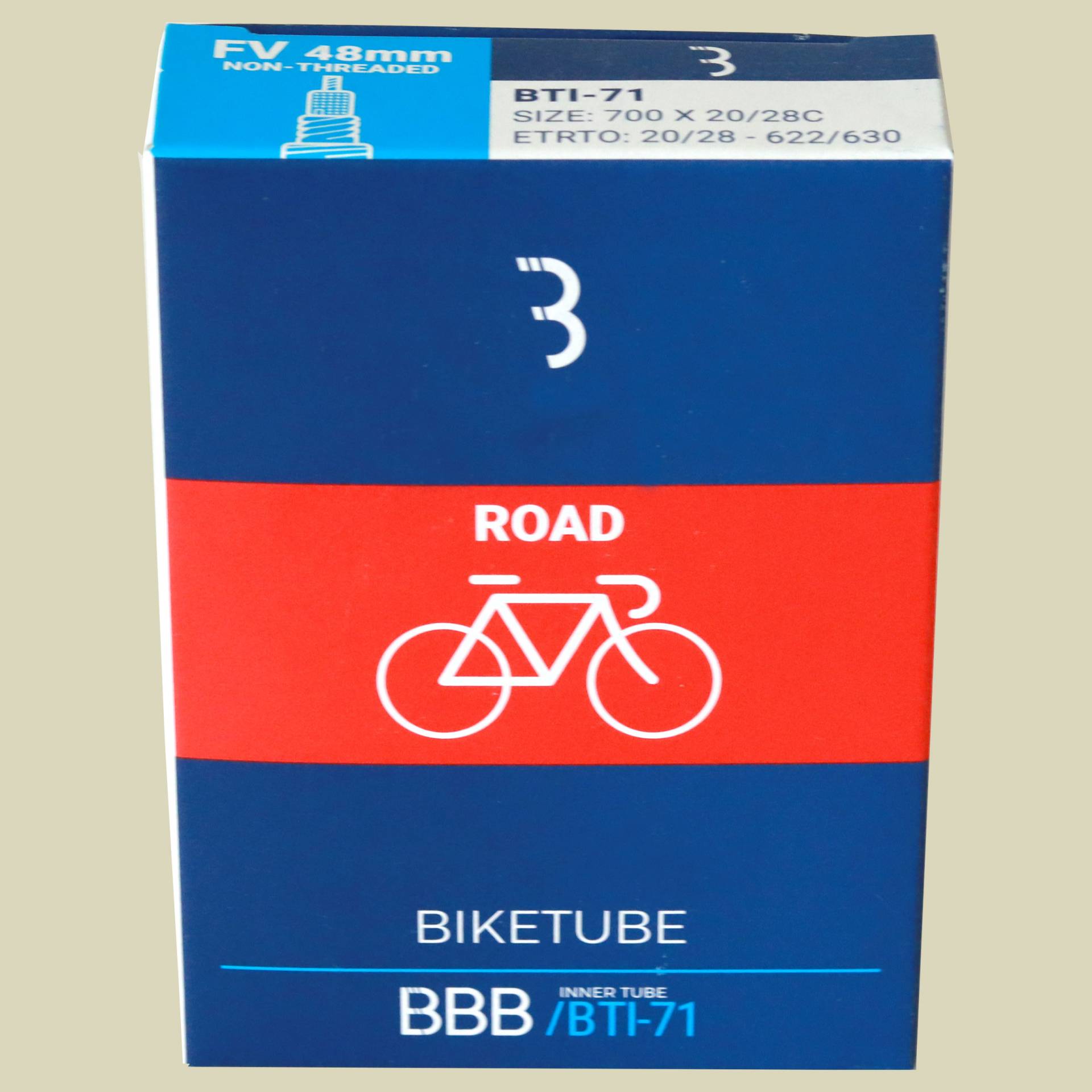 BTI-71 BikeTube 28  FV 28" x 0.75/1.125 von BBB Cycling