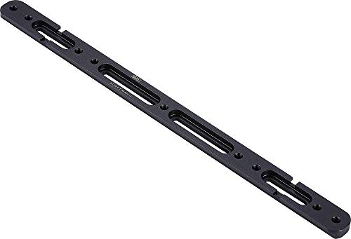 BBB Cycling AdaptRail Adapter für Fahrrad Flaschenhalter Aluminium Fahrradflaschenhalterung Adapter für Urban Cycling & MTB Größe L BBC-120, Schwarz von BBB
