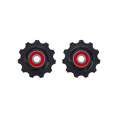 BBB Cycling 11-T Keramik-Schaltwerk-Stützräder I Shimano SRAM und Campagnolo kompatible Riemenscheiben I Keramiklager I 9- 10- und 11-Gang I RollerBoys BDP-12 von BBB