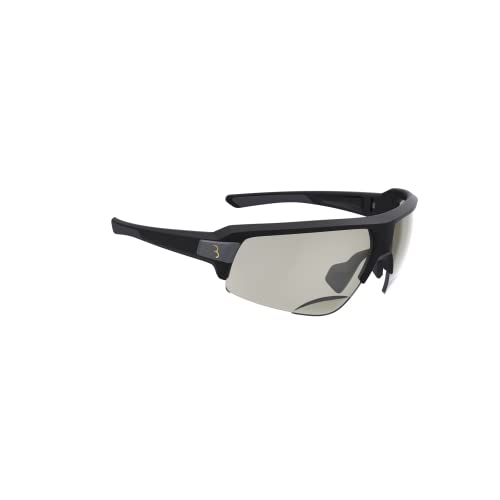 BBB Cycling Sportbrille mit Leseteil für Weitsichtige Sehstärke Sonnenbrille mit Photochromatic Gläser Sportbrille mit Sehstärke für Herren und Damen Impulse Reader BSG-64PH Dioptrienwert +2.0 von BBB