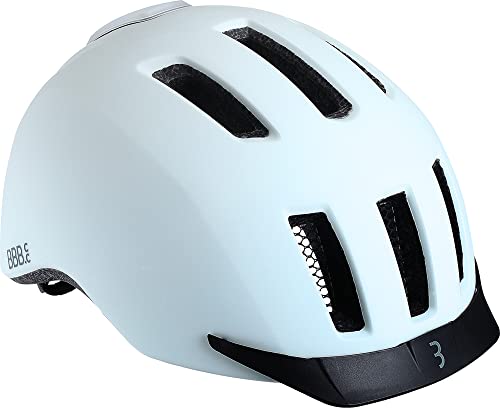 BBB Cycling Unisex-Adult BHE-161 Grid Kopfumfang L 58-62 cm matt Off White, L (58-62cm) von BBB