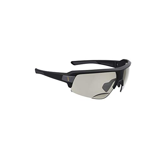 BBB Cycling Sportbrille mit Leseteil für Weitsichtige Sehstärke Sonnenbrille mit Photochromatic Gläser Sportbrille mit Sehstärke für Herren und Damen Impulse Reader BSG-64PH Dioptrienwert +1.5 von BBB