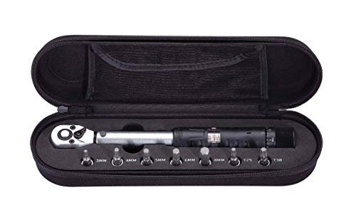 BBB Unisex-Adult Werkzeug Drehmomentschlüssel Torqueset BTL-73, Mehrfarbig (Schwarz-Silber), 2-14 Nm von BBB