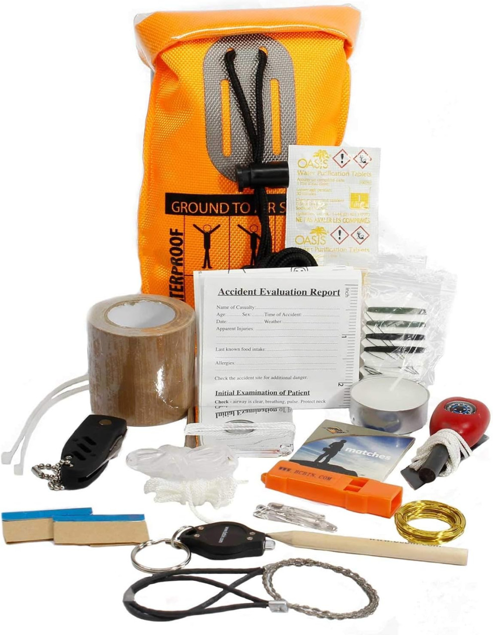 BCB Waterproof survival kit wasserdichtes Erste Hilfe Kit von BCB Adventure
