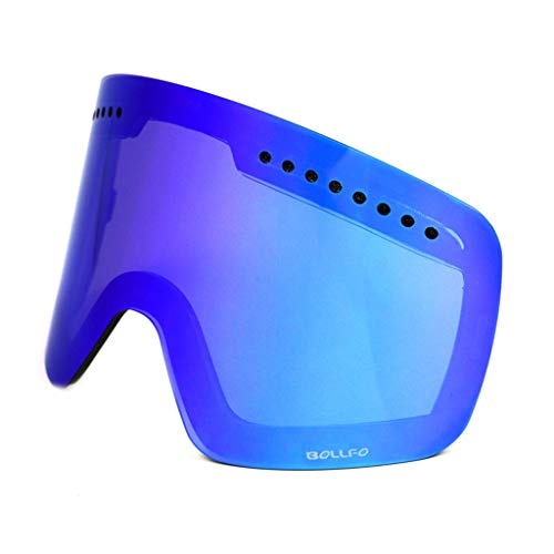 BCIOUS Skibrille Mit Doppellagiger Abnehmbarer Linse Skifahren Antibeschlag UV Snowboard Auge Zum Schutz Männer Und Frauen Ski Sonnenbrille Brillen Handschuhe Für Kinder Und Jungen von BCIOUS