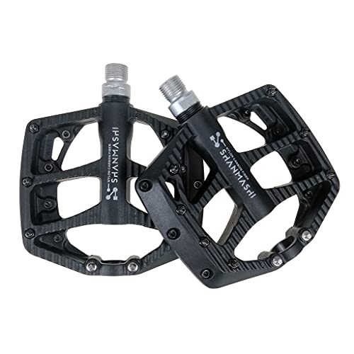 Leichte Bergpedale Nylon Carbonfaser Fahrradplattformpedale Für BMX Pedale von BCIOUS