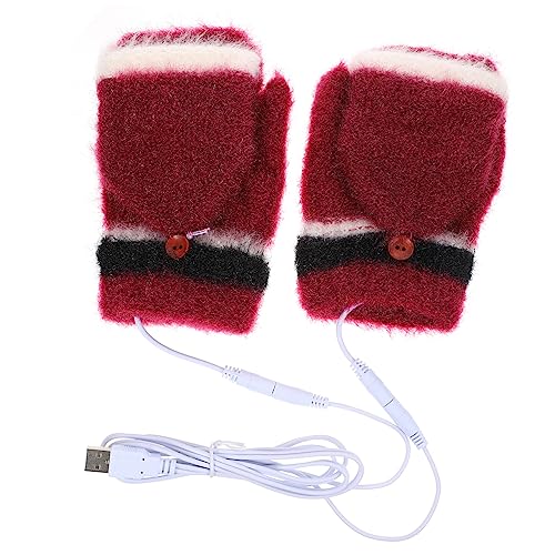 BCOATH 1 Paar Winterhandschuhe USB Beheizte Handschuhe Handwärmer von BCOATH
