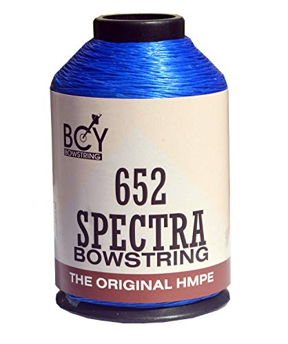BCY Sehnengarn - 1/4 lbs Spule 652 Spectra Fast Flight Blau von BCY