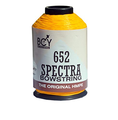 BCY Sehnengarn - 1/4 lbs Spule 652 Spectra Fast Flight Gelb von BCY