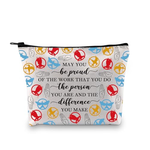 BDPWSS Make-up-Tasche mit Aufschrift "May You Be Proud Of The Work You Do The Person You Are You Are For Hunger Fans", Be proud hungerg bag, modisch von BDPWSS