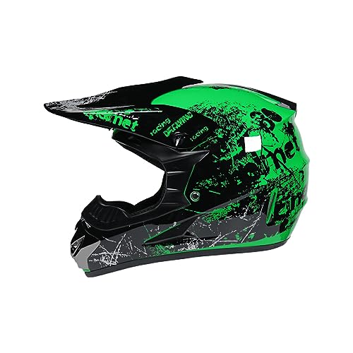BEALIFE Robuster und langlebiger Mountainbike Helm für zuverlässigen Schutz. Fahrradhelme, ABS Scooter Helm, Grüner Hintergrund, L von BEALIFE