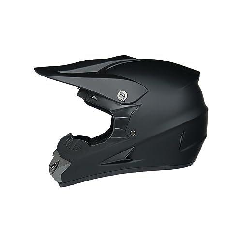 BEALIFE Robuster und langlebiger Mountainbike Helm für zuverlässigen Schutz. Fahrradhelme, ABS Scooter Helm, Matt schwarz, L von BEALIFE