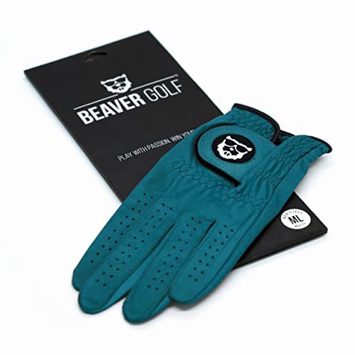 BEAVER GOLF Damen Golf Handschuh Capri - Premium Cabretta-Leder - maximale Qualität - nachhaltig - Handarbeit (S, Rechts (Linkshänder)) von BEAVER GOLF