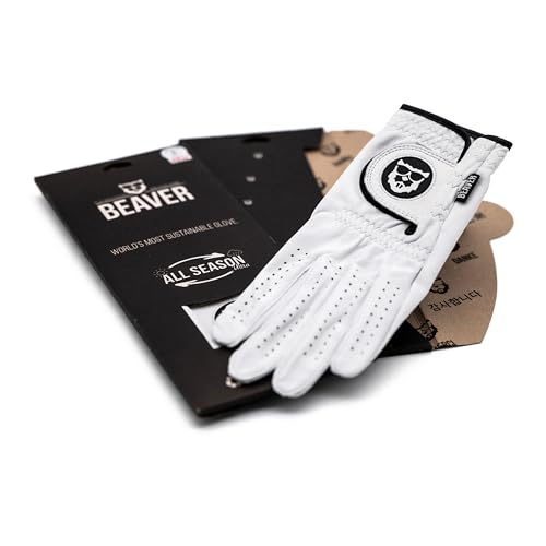 BEAVER GOLF Golfhandschuh 'White Clouds' All Season Ultra, Herren, Links (Rechtshänder), ML von BEAVER GOLF